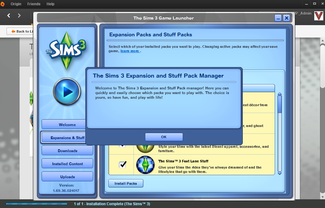 Sims 3 1.67 patch